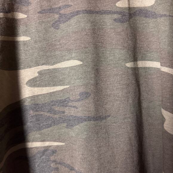 Cold Crush Green Camouflage Crew Neck Long Sleeve Sweatshirt Sz L - Picture 3 of 7